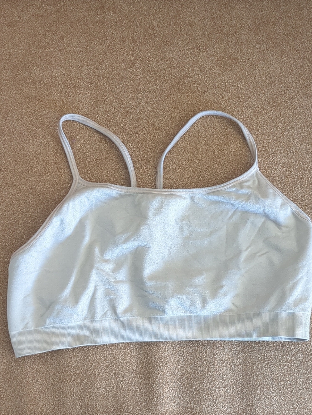 Gap Seamless Nude Bralette Size Medium